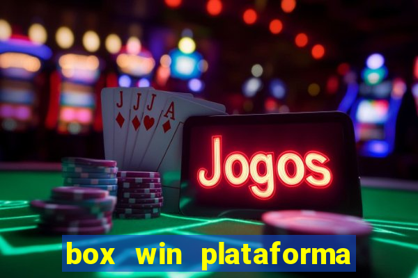 box win plataforma de jogos